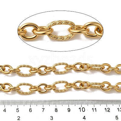 Ion Plating(IP) 304 Stainless Steel Oval Link Chains CHS-Q006-15G-1