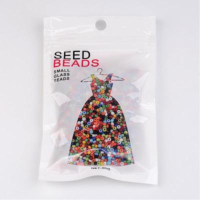 12/0 Opaque Colours Round Glass Seed Beads X-SEED-A010-2mm-51-1