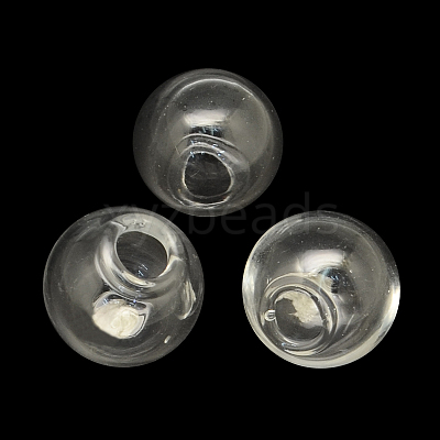 Round Handmade Blown Glass Globe Ball Bottles BLOW-R002-12mm-1