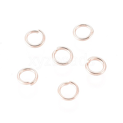 304 Stainless Steel Open Jump Rings STAS-O098-01RG-05-1