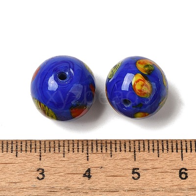 Handmade Lampwork Beads LAMP-C016-04D-18-1
