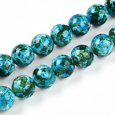 Synthetic Turquoise Beads Strands TURQ-T004-08A-11-1