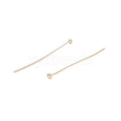 Brass Ball Head Pins KK-WH0058-02C-G02-1