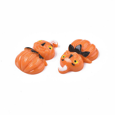 Autumn Theme Opaque Resin Cabochons Style CRES-N033-015-1