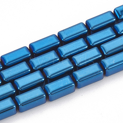 Electroplate Non-magnetic Synthetic Hematite Beads Strands G-N0322-10B-1