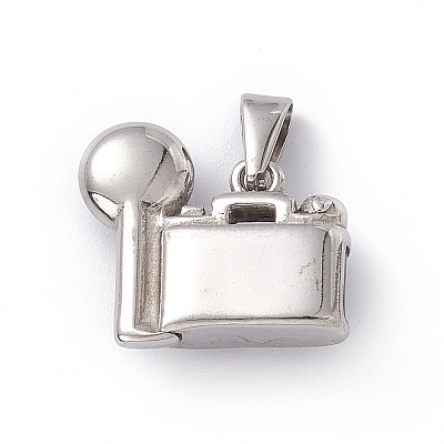 304 Stainless Steel Pendants STAS-G285-01AS-1