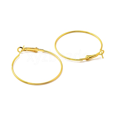 Iron Huggie Hoop Earring Findings IFIN-E025-01D-G-1