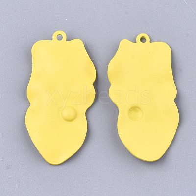 Spray Painted Iron Pendants X-IFIN-S704-10A-1