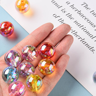 Transparent Acrylic Beads MACR-S370-B20-1
