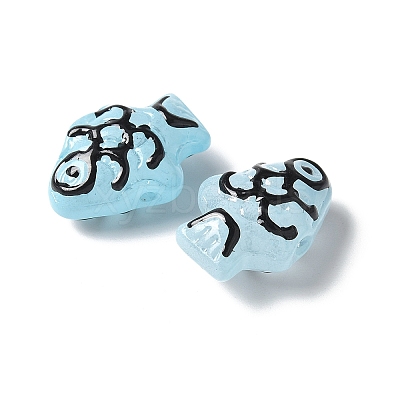 Baking Paint Glass Enamel Beads BLOW-D300-04B-1