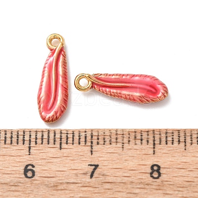 304 Stainless Steel Enamel Pendants STAS-Z193-13G-01A-1