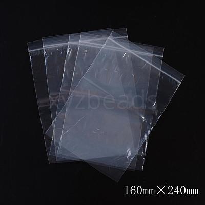 Plastic Resealable Packaging Bags OPP-G001-F-16x24cm-1