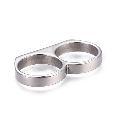 Tarnish Resistant 304 Stainless Steel Finger Rings RJEW-O032-13P-20.5mm-1