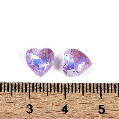 Pointed Back Glass Rhinestone Cabochons GGLA-S003-02D-1