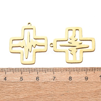 201 Stainless Steel Pendants SA-CBA49C1-10G-1
