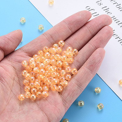 Transparent Acrylic Beads X-MACR-S370-B6mm-719-1