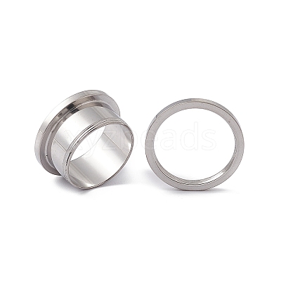 Non-Tarnish 304 Stainless Steel Ear Plugs Gauges LS-EJEW-G317-01M-P-1