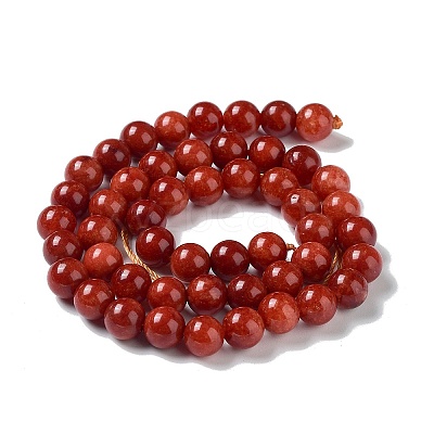 Natural Malaysia Jade Beads Strands G-A146-8mm-B09-1
