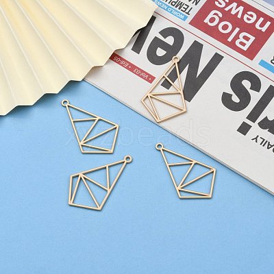Smooth Surface Alloy Open Back Bezel Pendants X-PALLOY-S117-153-1