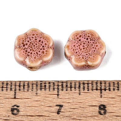 Vintage Handmade Porcelain Beads PORC-N013-25-26-1