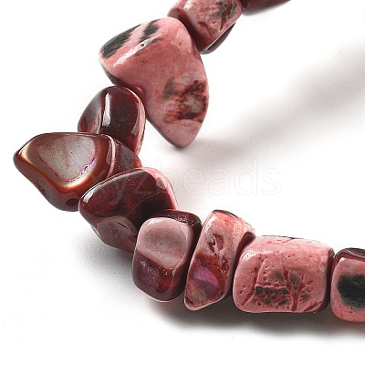 Dyed Natural Trochus Shell Beads Strands BSHE-Z006-01D-1