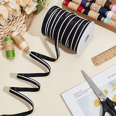 Polyester Satin Piping Ribbon OCOR-WH0091-32C-1