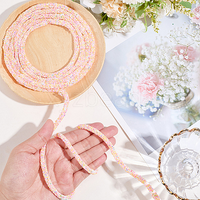 AB Plastic Glitter Sequin Rope for DIY Wedding Dresses Costume Clothing Shoes Jewelry Accessory OCOR-WH20007-02A-04-1