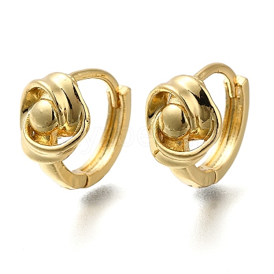 Rack Plating Brass Hoop Earrings KK-S402-03B-1