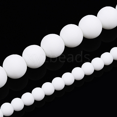 Opaque Glass Beads Strands GLAA-T032-P4mm-MD02-1