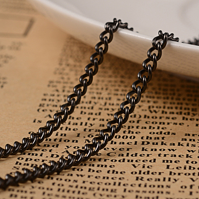 304 Stainless Steel Twisted Chains Curb Chains CHS-H007-38B-1