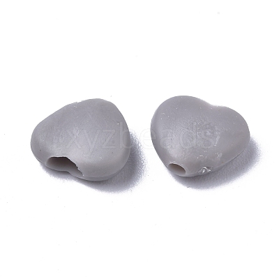 Heart PVC Plastic Cord Lock for Mouth Cover KY-D013-04E-1