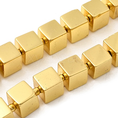 Electroplate Glass Beads Strands EGLA-F166-03B-G-1