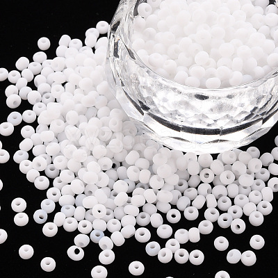 8/0 Opaque Glass Seed Beads SEED-S048-N-019-1