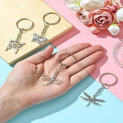 Insect Theme Alloy Keychain KEYC-YW00053-01-1