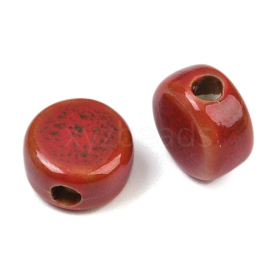 Handmade Porcelain Beads PORC-Q185-12mm-5-1