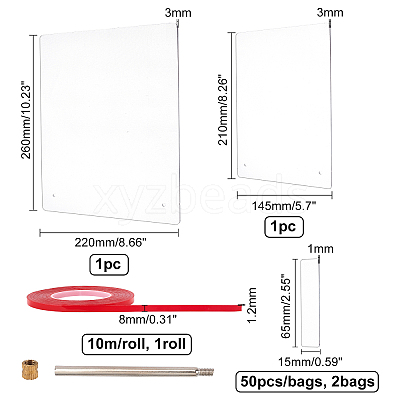 Acrylic Display Plate ODIS-OC0001-14-1