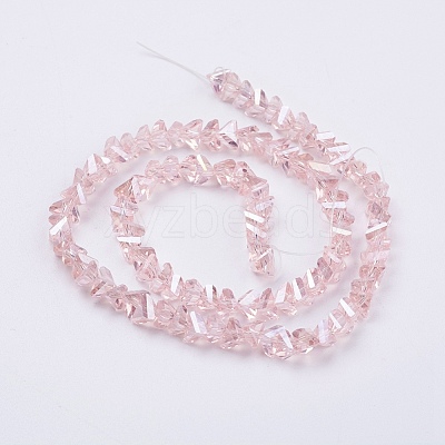 Electroplate Glass Beads Strands EGLA-J146-6mm-AB02-1