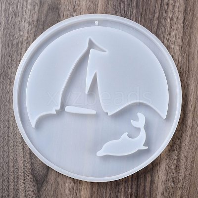 City Signs Decorated with Wind Chimes Silicone Mold SIMO-S001-01A-1