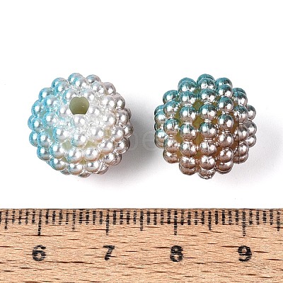 Imitation Pearl Acrylic Beads OACR-T004-15mm-18-1