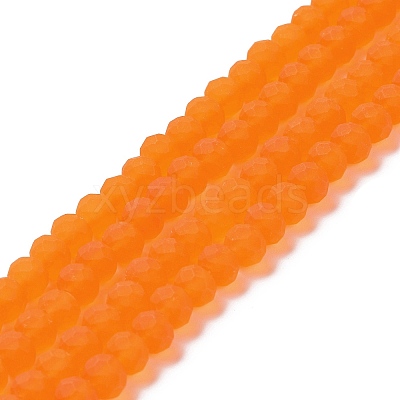 Transparent Glass Beads Strands X-EGLA-A034-T10mm-MD25-1
