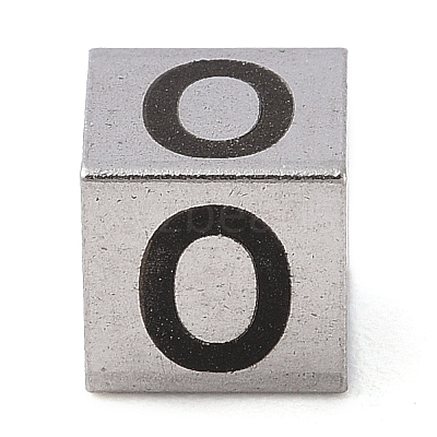 Tarnish Resistant 201 Stainless Steel European Beads STAS-M058-01O-P-1