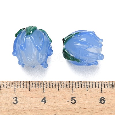 Handmade Lampwork Beads LAMP-F041-02-A12-1