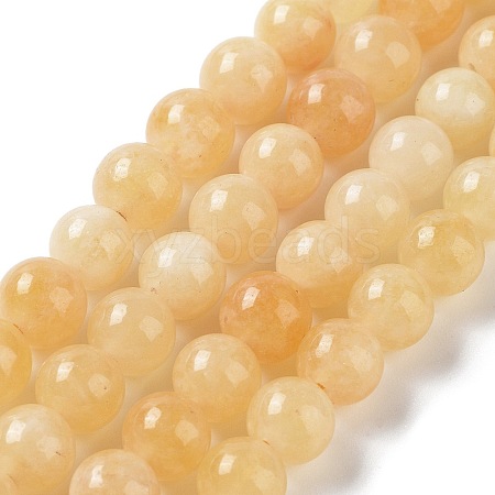 Dyed Natural Malaysia Jade Beads Strands G-G021-02B-11-1