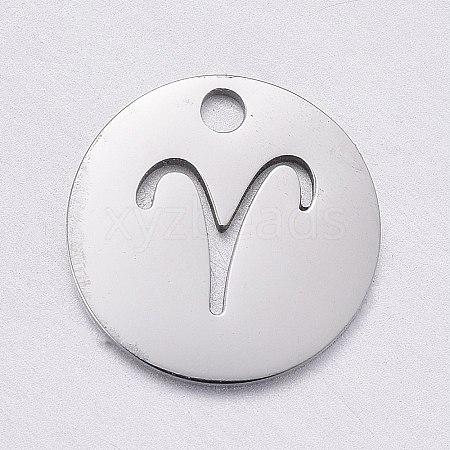 Non-Tarnish 304 Stainless Steel Charms LS-STAS-F246-01B-1