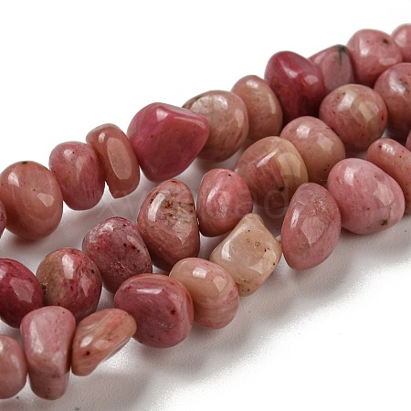 Natural Rhodochrosite Bead Strands G-F465-52-1