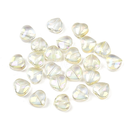 Electroplate Glass Bead EGLA-H102-08Z-1
