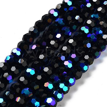 Opaque Glass Beads Strands EGLA-A035-P6mm-L18-1