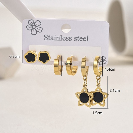 Stainless Steel Earring Sets XG5219-1