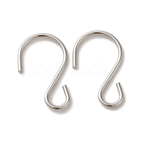 304 Stainless Steel S-Hook Clasp STAS-C085-03D-P-1