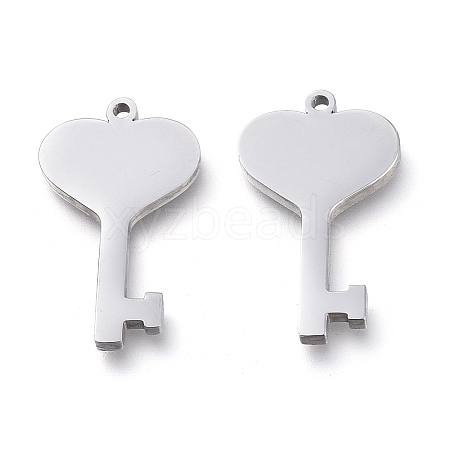 Non-Tarnish 304 Stainless Steel Pendants STAS-M275-01P-1